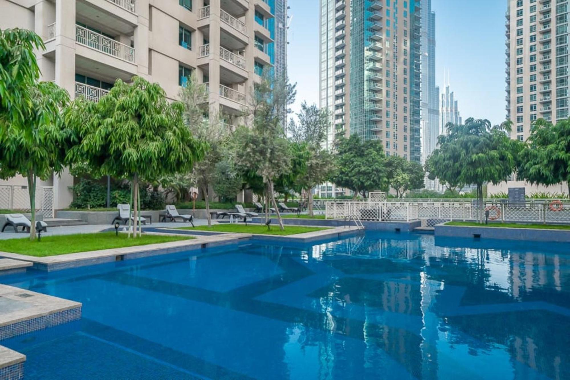 Apartment Bellavista - Magnificent - 3br - 29 Boulevard - Partial Burj Khalifa & Fountain Views