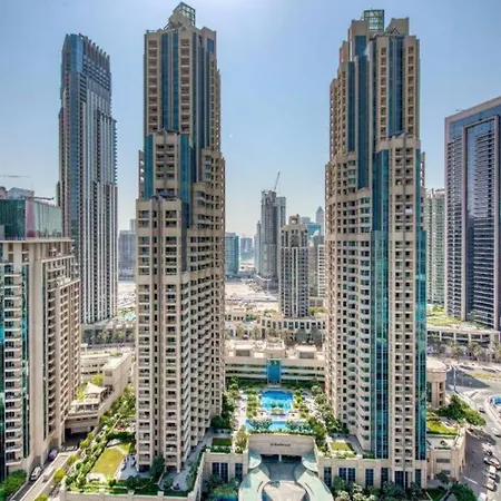 Bellavista - Magnificent - 3Br - 29 Boulevard - Partial Burj Khalifa & Fountain Views Dubai Exterior photo